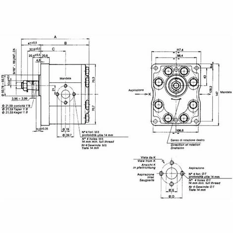 LEM SELECT Pompe Hydraulique 32CC Adaptable MF 1425495M92 5 LEM SELECT Pompe Hydraulique 32CC Adaptable MF 1425495M92 – Image 3