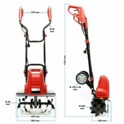 BIGB Motoculteur / Motobineuse électrique 4 Fraises - 1500 W 7 BIGB Motoculteur / Motobineuse électrique 4 Fraises - 1500 W -Motoculteur et accessoire Soldes 18410742 3