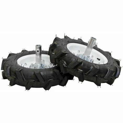 Roues Agraires Pneu 500x10 Texas Pour Motoculteur - Noir 4 Roues Agraires Pneu 500x10 Texas Pour Motoculteur - Noir – Image 2