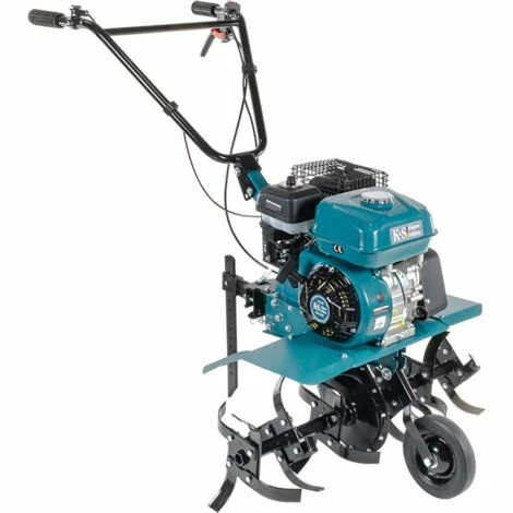 KÖNNER & SÖHNEN Motoculteur à Essence Könner & Söhnen KS 7HP-850A, Entraînement Courroie / Chaîne, Fraises Forgées, Soc Réglable, Largeur De Travail Jusqu'à 80 Cm, Profondeur De Labourage Jusqu'à 31 Cm, Moteur Thermique 7,0 CV. 4 KÖNNER & SÖHNEN Motoculteur à Essence Könner & Söhnen KS 7HP-850A, Entraînement Courroie / Chaîne, Fraises Forgées, Soc Réglable, Largeur De Travail Jusqu'à 80 Cm, Profondeur De Labourage Jusqu'à 31 Cm, Moteur Thermique 7,0 CV. – Image 2