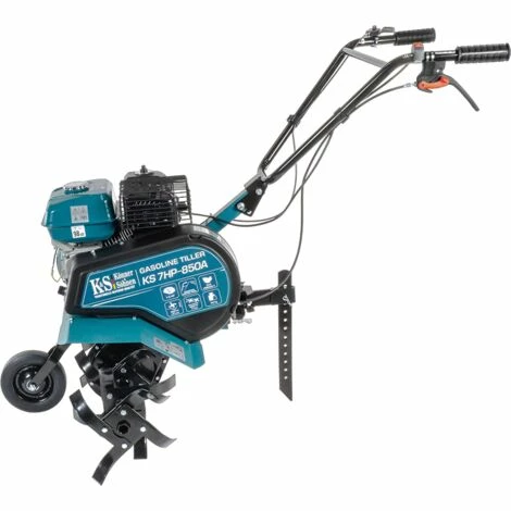 KÖNNER & SÖHNEN Motoculteur à Essence Könner & Söhnen KS 7HP-850A, Entraînement Courroie / Chaîne, Fraises Forgées, Soc Réglable, Largeur De Travail Jusqu'à 80 Cm, Profondeur De Labourage Jusqu'à 31 Cm, Moteur Thermique 7,0 CV. 5 KÖNNER & SÖHNEN Motoculteur à Essence Könner & Söhnen KS 7HP-850A, Entraînement Courroie / Chaîne, Fraises Forgées, Soc Réglable, Largeur De Travail Jusqu'à 80 Cm, Profondeur De Labourage Jusqu'à 31 Cm, Moteur Thermique 7,0 CV. – Image 3
