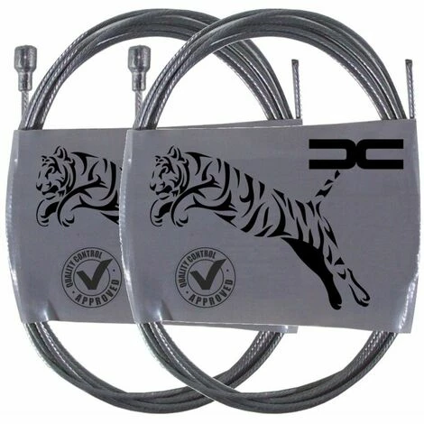 CYCLINGCOLORS 2x Cable Souple Acier 6x11mm 1.5mm 1.8m Universel Frein Arrière 3 CYCLINGCOLORS 2x Cable Souple Acier 6x11mm 1.5mm 1.8m Universel Frein Arrière