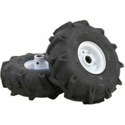 Roues Pneumatique Texas 12 Pouces Pour Motobineuse Thermique - Noir