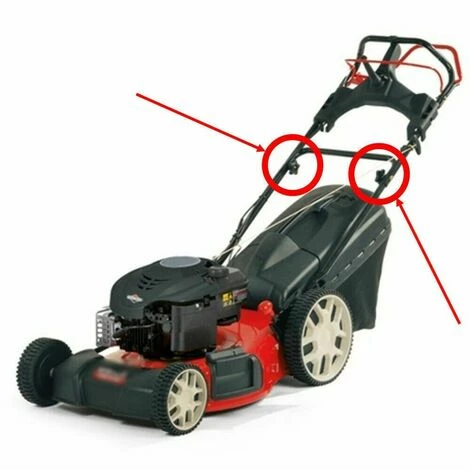 CYCLINGCOLORS 2x Vis De Mancheron Serrage Manuel Rapide Tête Plastique Acier Blocage Brancard Tondeuse Tracteur 4 CYCLINGCOLORS 2x Vis De Mancheron Serrage Manuel Rapide Tête Plastique Acier Blocage Brancard Tondeuse Tracteur – Image 2