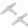 CYCLINGCOLORS 2x Raccord De Durite En T Diamètre 8mm Connecteur Tube Tuyau Carburant Essence Tracteur Tondeuse Voiture -Motoculteur et accessoire Soldes 54313197 1