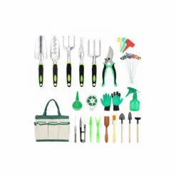 Cisea Ensemble D'outils De Jardin, Outils De Jardin En Aluminium Avec Sac De Jardin, Gants De Toilettage De Jardin, Débroussailleuse, Pelle De Jardin, Cadeau De Jardin (vert) 9 Cisea Ensemble D'outils De Jardin, Outils De Jardin En Aluminium Avec Sac De Jardin, Gants De Toilettage De Jardin, Débroussailleuse, Pelle De Jardin, Cadeau De Jardin (vert) -Motoculteur et accessoire Soldes 58082516 3