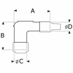 Connecteur De Bougie NGK LB05F -Motoculteur et accessoire Soldes 61908442 2