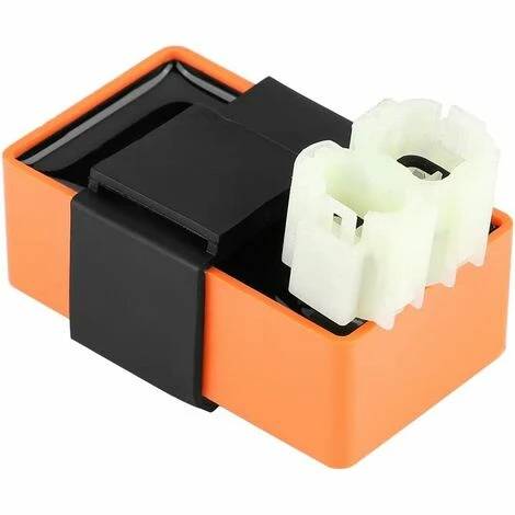 DONTODENT ATV Scooter GY6 Allumeur 50CC-125CC Orange AC Vitesse Illimitée Allumeur CDI 6 Broches 3 DONTODENT ATV Scooter GY6 Allumeur 50CC-125CC Orange AC Vitesse Illimitée Allumeur CDI 6 Broches