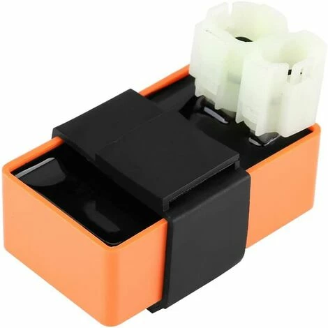 DONTODENT ATV Scooter GY6 Allumeur 50CC-125CC Orange AC Vitesse Illimitée Allumeur CDI 6 Broches 4 DONTODENT ATV Scooter GY6 Allumeur 50CC-125CC Orange AC Vitesse Illimitée Allumeur CDI 6 Broches – Image 2