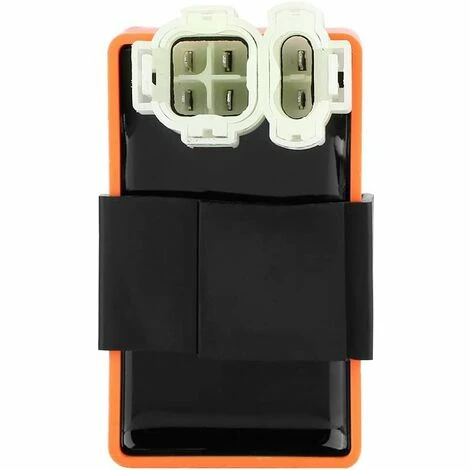 DONTODENT ATV Scooter GY6 Allumeur 50CC-125CC Orange AC Vitesse Illimitée Allumeur CDI 6 Broches 5 DONTODENT ATV Scooter GY6 Allumeur 50CC-125CC Orange AC Vitesse Illimitée Allumeur CDI 6 Broches – Image 3