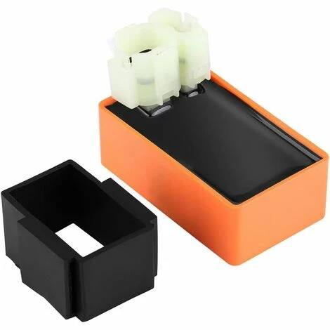 DONTODENT ATV Scooter GY6 Allumeur 50CC-125CC Orange AC Vitesse Illimitée Allumeur CDI 6 Broches 6 DONTODENT ATV Scooter GY6 Allumeur 50CC-125CC Orange AC Vitesse Illimitée Allumeur CDI 6 Broches – Image 4