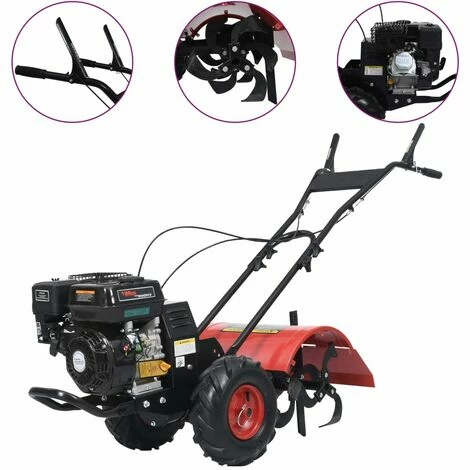 LES TENDANCES Cultivateur à Essence 6,5 Ch 196 Cc 2 LES TENDANCES Cultivateur à Essence 6,5 Ch 196 Cc
