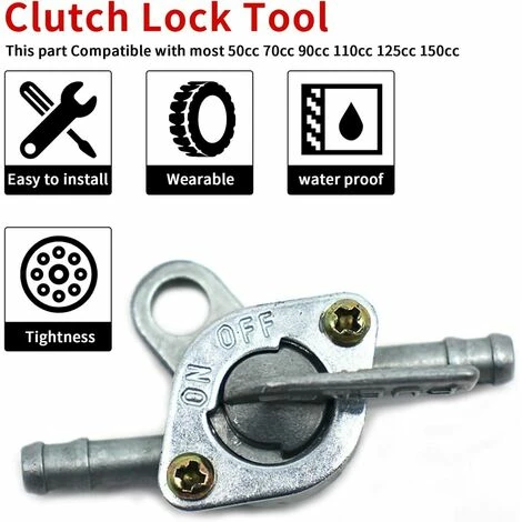 MèREÉTERNEL 2 Pièces Robinet Essence Motoculteur, Accessoires De Moto Pour 50 Cc 70 Cc 90 Cc 100 Cc 110 Cc Pit Quad Dirt Bike ATV (6 Mm) Ternel 5 MèREÉTERNEL 2 Pièces Robinet Essence Motoculteur, Accessoires De Moto Pour 50 Cc 70 Cc 90 Cc 100 Cc 110 Cc Pit Quad Dirt Bike ATV (6 Mm) Ternel – Image 3