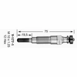 Bougie De Prechauffage NGK Y-107-1